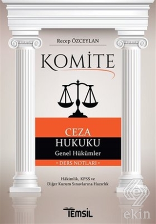 Komite Ceza Hukuku Genel Hükümler