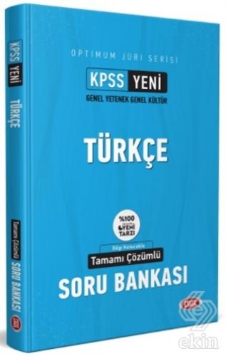KPSS Optimum Jüri Serisi Türkçe Tamamı Çözümlü Sor