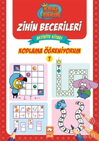 Kral Şakir Zihin Becerileri Aktivite Kitabı - Kodl