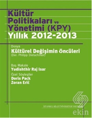 Kültür Politikaları ve Yönetimi (KPY) YILLIK 2012