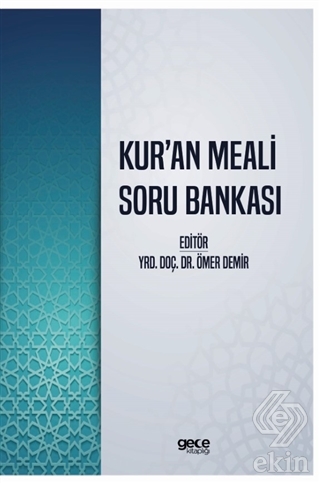 Kur\'an Meali Soru Bankası