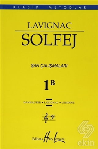 Lavignac Solfej 1B (Büyük Boy)