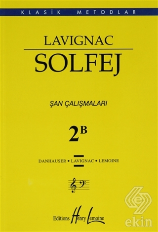Lavignac Solfej 2B (Küçük Boy)