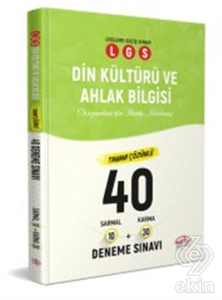 LGS Din Kültürü ve Ahlak Bilgisi Tamamı Çözümlü 40