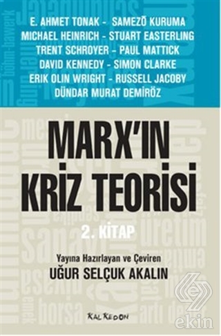 Marx\'ın Kriz Teorisi 2. Kitap