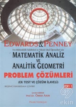 Matematik Analiz ve Analitik Geometri - Problem Çö