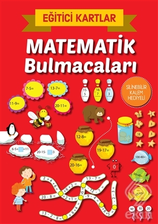 Matematik Bulmacaları - Eğitici Kartlar