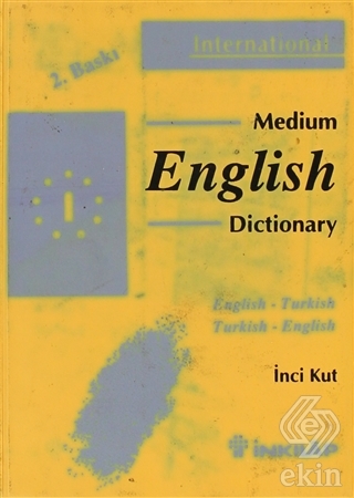 Medium English Dictionary English - Turkish Turkis