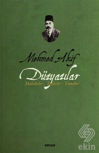 Mehmed Akif Düzyazılar