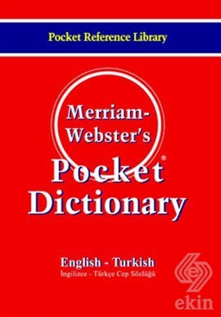 Merriam Webster\'s Pocket Dictionary English - Turk