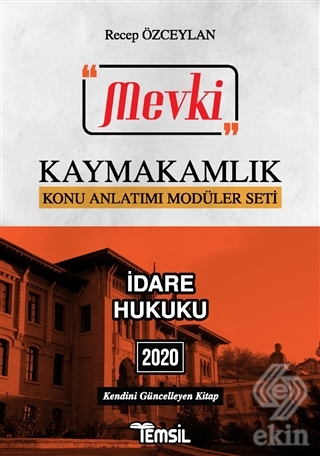 Mevki İdare Hukuku Kaymakamlık Konu Anlatımı Modül