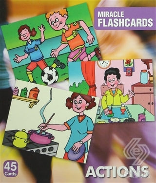 Miracle Flashcards - Actions-Box 45 Cards