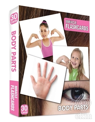 Miracle Flashcards - Body Parts Box 30 Cards