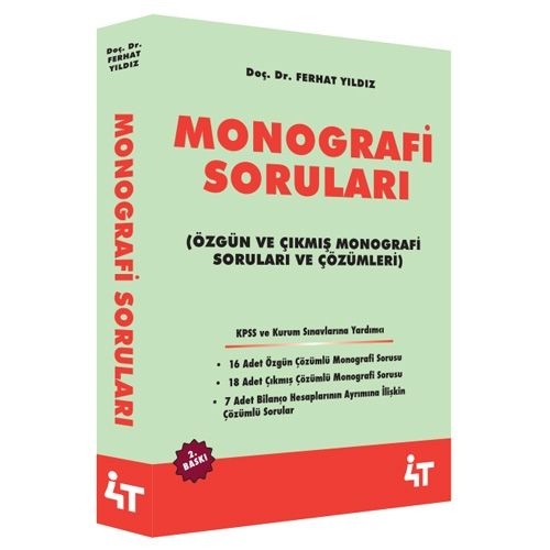 Monografi Soruları (Özgün ve Çıkmış Monografi Soruları ve çözümleri)