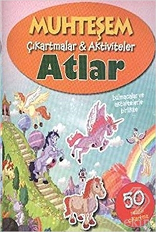 Muhteşem Çıkartmalar Aktiviteler - Atlar