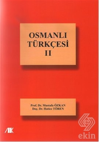 Osmanlı Türkçesi - 2