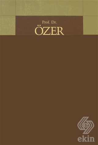 Özer Ergenç\'e Armağan