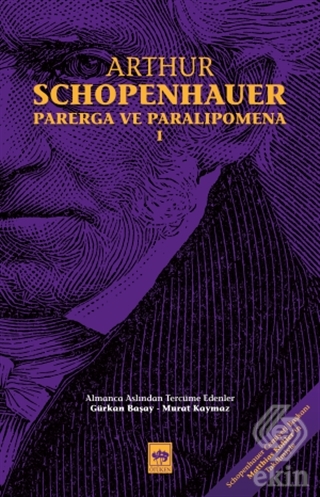 Parerga ve Paralipomena Cilt 1