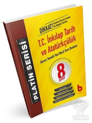 Platin Serisi 8.Sınıf T.C. İnkılap Tarih ve Atatür