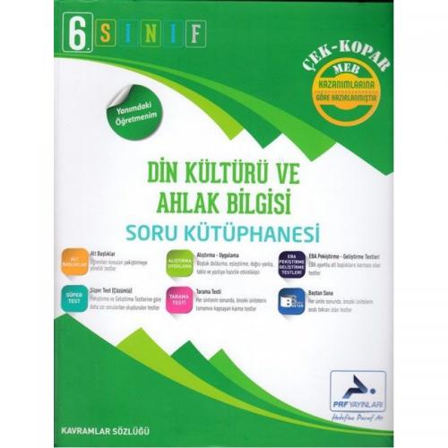 6.Sınıf Din Kültürü ve Ahlak Bilgisi Soru Kütüphan