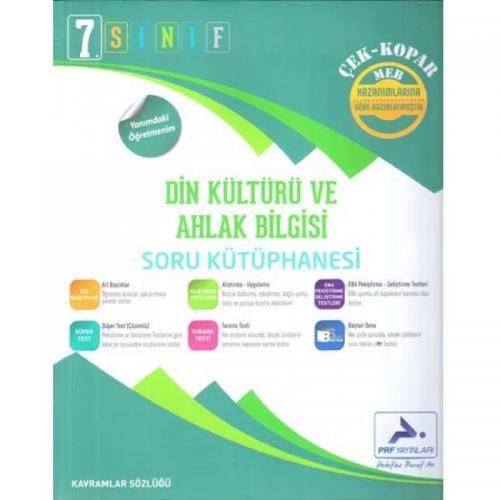 7.Sınıf Din Kültürü ve Ahlak Bilgisi Soru Kütüphan