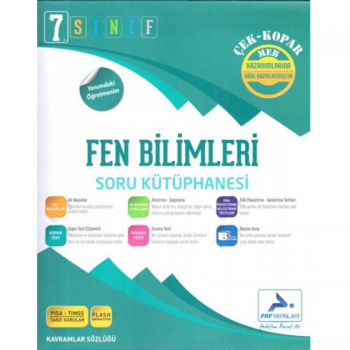 7. Sınıf Fen Bilimleri Soru Kütüphanesi Prf Paraf