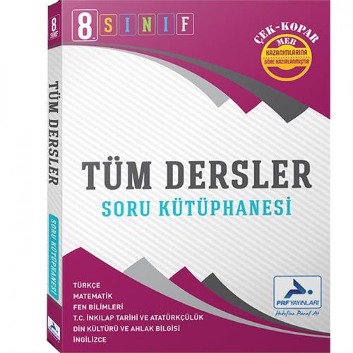 8.Sınıf LGS Tüm Dersler Soru Kütüphanesi 2020