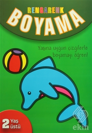 Rengarenk Boyama 2 Yaş Üstü