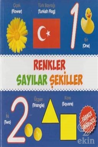 Renkler - Sayılar - Şekiller / Türkçe-İngilizce