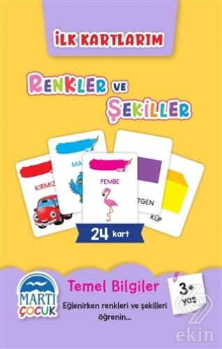 Renkler ve Şekiller - İlk Kartlarım