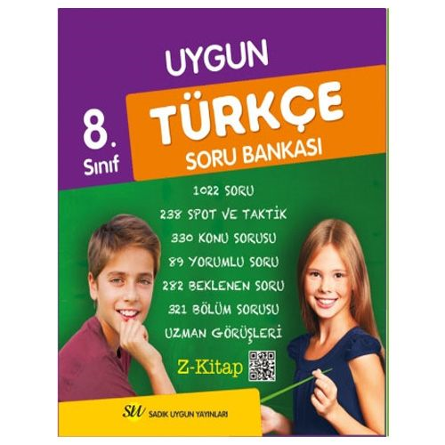 Sadık Uygun 8.Sınıf Türkçe Soru Bankası