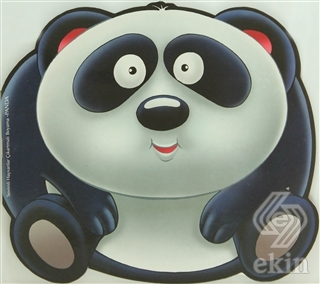 Sevimli Hayvanlar Çıkartmalı Boyama - Panda