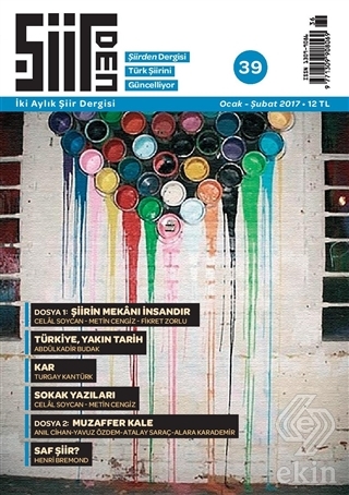 Şiirden İki Aylık Şiir Dergisi Sayı: 39 Ocak - Şub