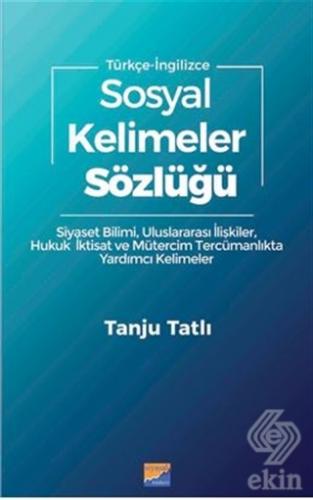 Sosyal Kelimeler Sözlüğü - Türkçe İngilizce