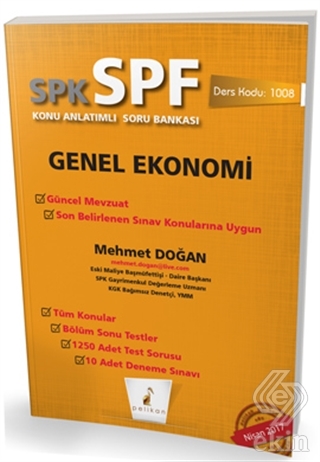 SPK - SPF Genel Ekonomi Konu Anlatımlı Soru Bankas