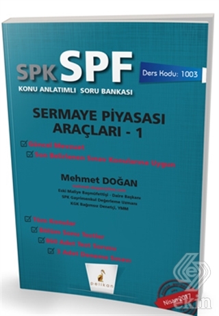 SPK - SPF Sermaye Piyasası Araçları 1 Konu Anlatım