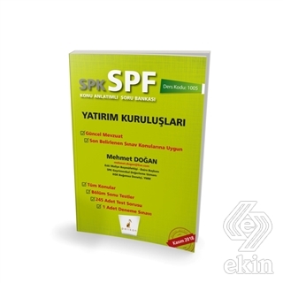 SPK - SPF Yatırım Kuruluşları Konu Anlatımlı Soru