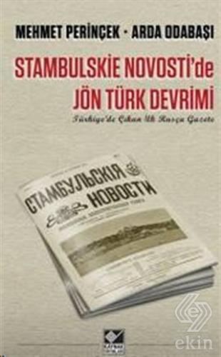 Stambulskie Novosti\'de Jön Türk Devrimi