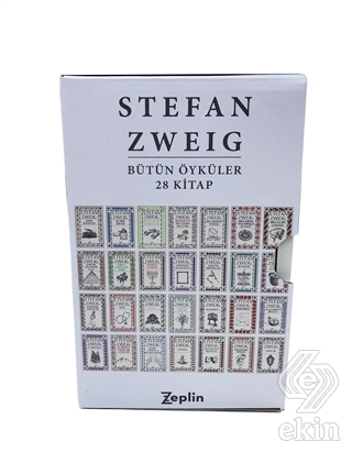 Stefan Zweig Bütün Öyküleri Seti Kutulu (28 Kitap