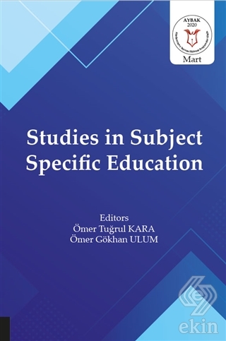 Studies in Subject Specific Education
