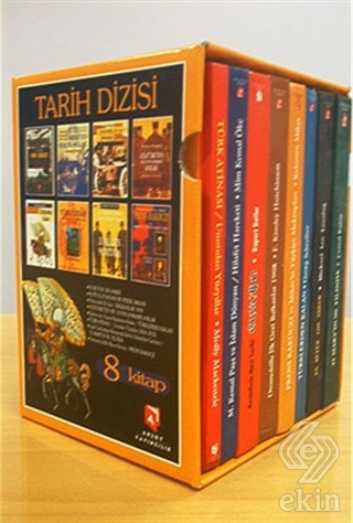 Tarih Dizisi - 8 Kitap Takım (Özel Kutulu)