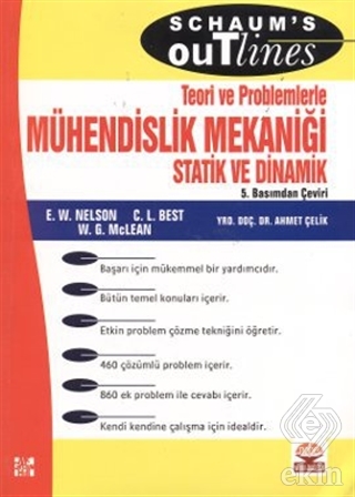 Teori Problemlerle Mühendislik Mekaniği Statik ve