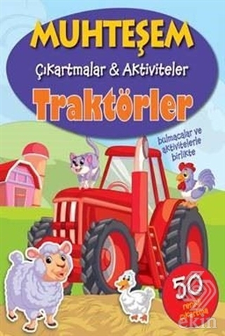 Traktörler - Muhteşem Çıkartmalar ve Aktiviteler
