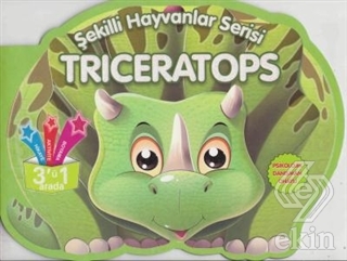 Triceratops - Şekilli Hayvanlar Serisi