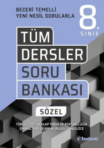 Tudem 8.Sınıf Sözel Soru Bankası