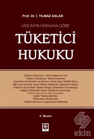 Tüketici Hukuku Yılmaz Aslan