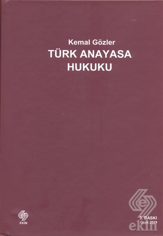 Türk Anayasa Hukuku Kemal Gözler