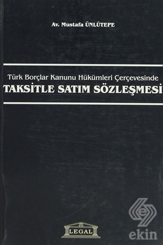 Türk Borçlar Kanunu Hükümleri Çerçevesinde Taksitl
