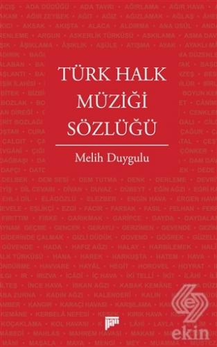 Türk Halk Müziği Sözlüğü
