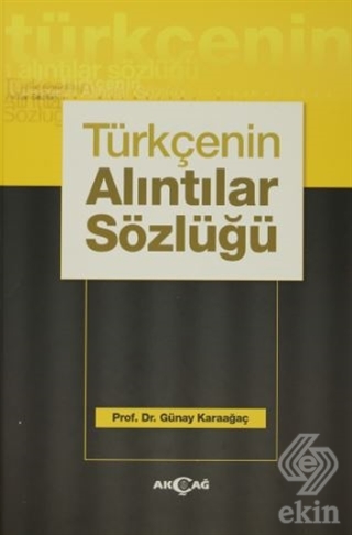 Türkçenin Alıntılar Sözlüğü
